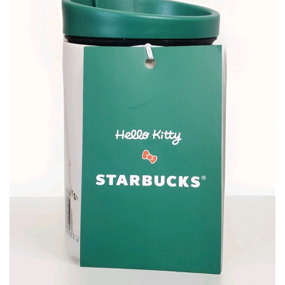 STARBUCKS HELLO KITTY STAINLESS STEEL TUMBLER 12 FL. OZ. 2025 Christmas Limited! - Picture 5 of 8